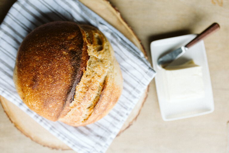 Rustic Sourdough Bread Recipe with Kamut [Khorasan]